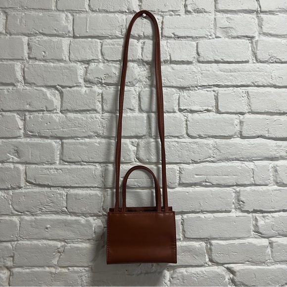 Tan brown Telfar small shopping bag - Picture 2 of 7